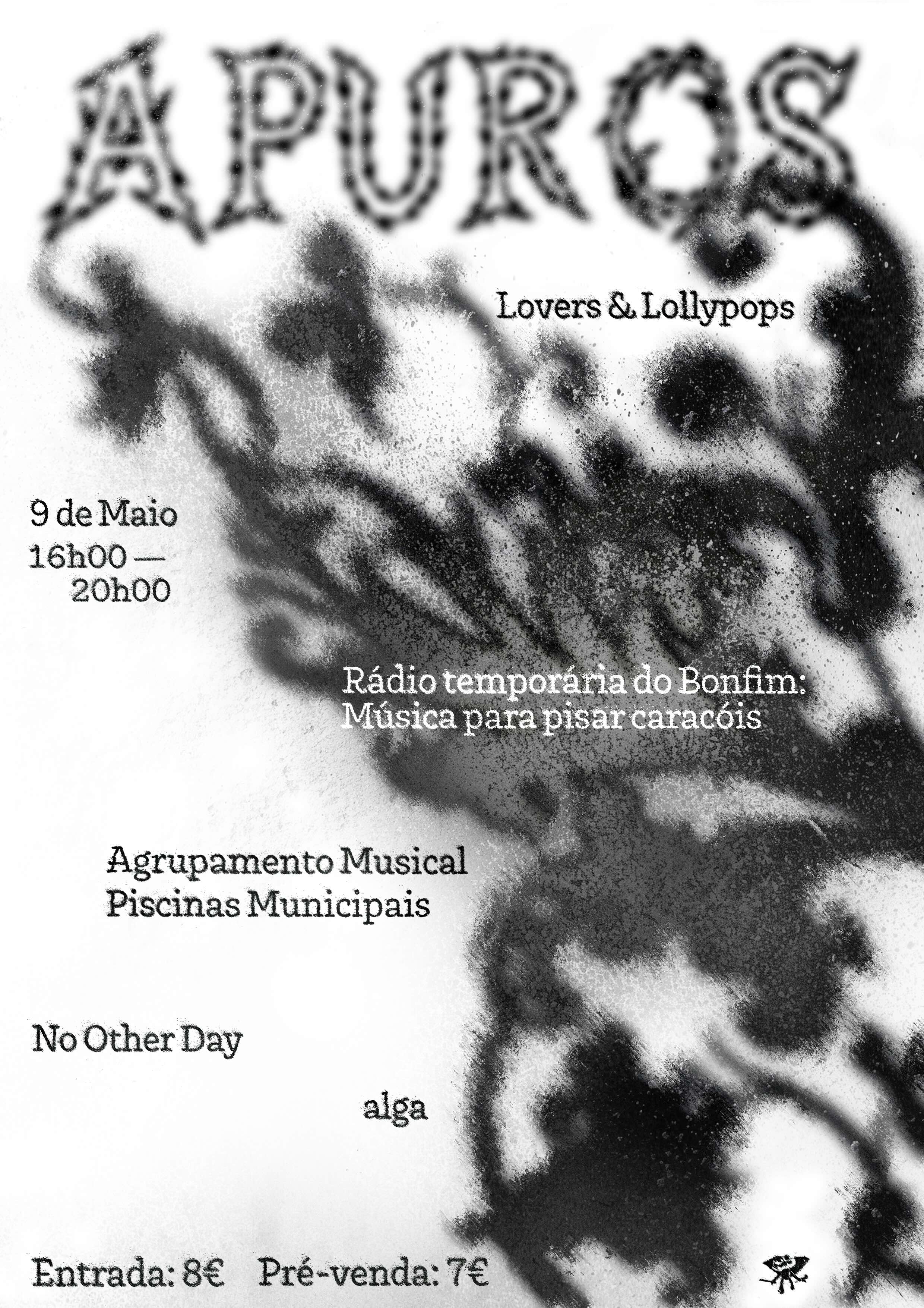 APUROS #15: Agrupamento Musical Piscinas Municipais + No Other Day + alga