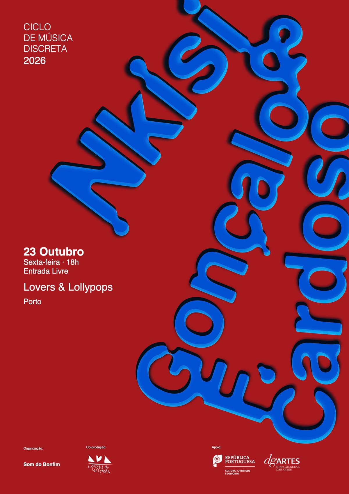 Ciclo de Música Discreta: Nkisi + Gonçalo F. Cardoso